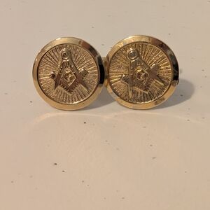 Vintage Freemason Cufflinks